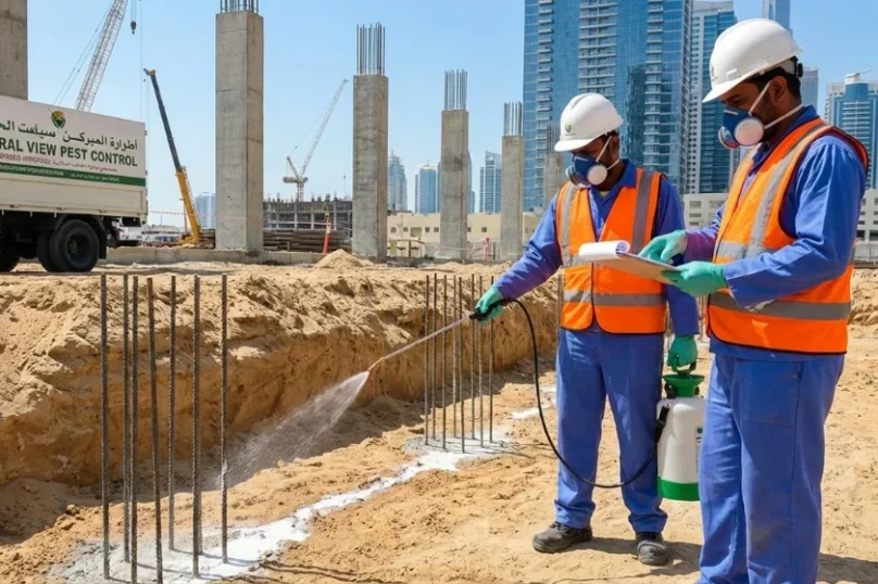 Anti-Termite Pre-Construction Treatment in Dubai